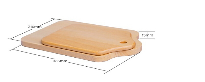 Beech Wooden Chopping Board with Hole Cutting Board