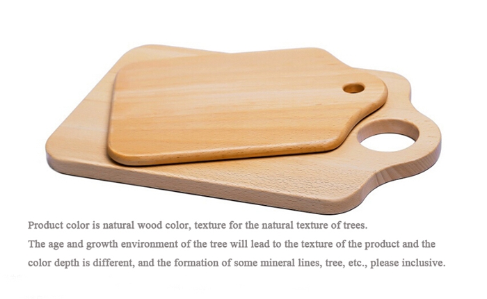 Beech Wooden Chopping Board with Hole Cutting Board