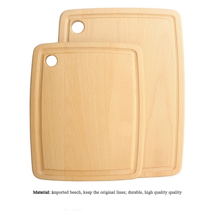 Beech Wooden Chopping Board with Hole Cutting Board