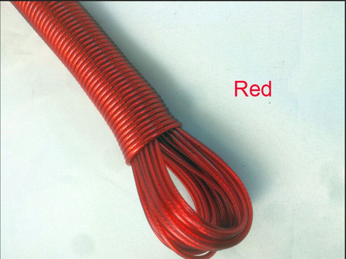 Steel PVC Outdoor Clothes Hanging Rope