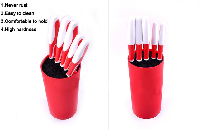 High Quality Plastic Free Insert Knife Block/Holder