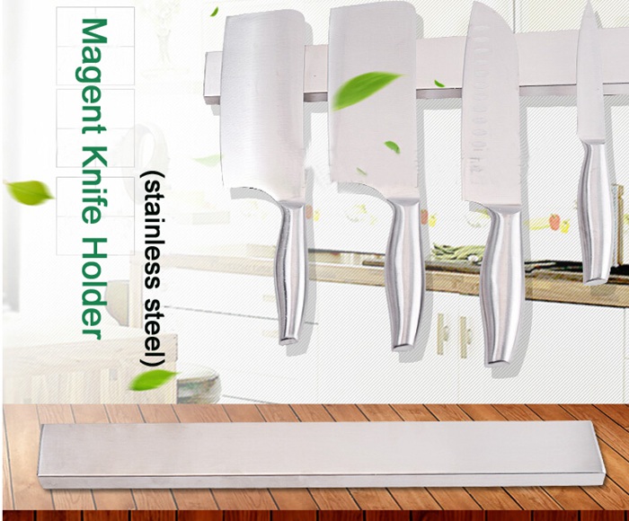 Stainless Steel Magnetic Bar Knife Wall Holder