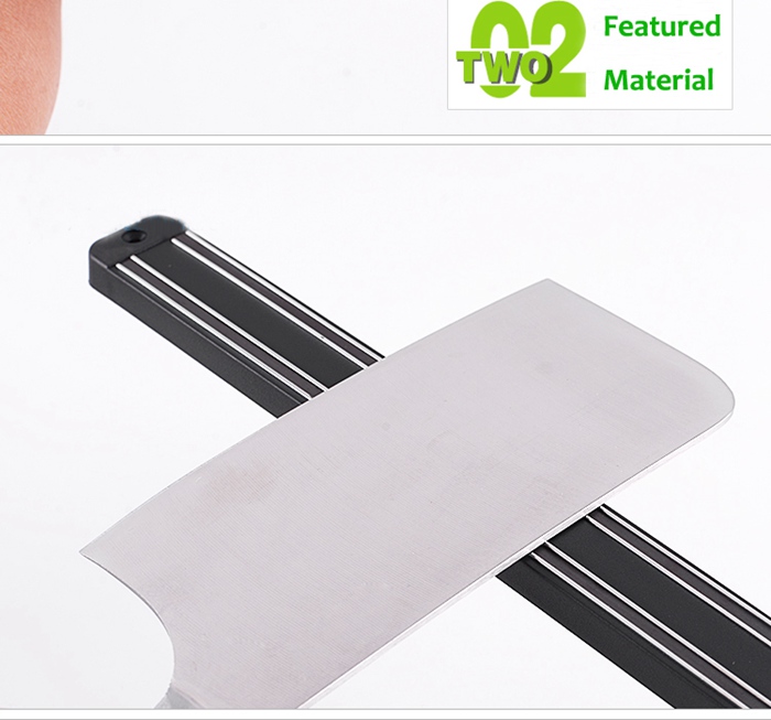 Plastic Magnetic Bar Knife Wall Holder