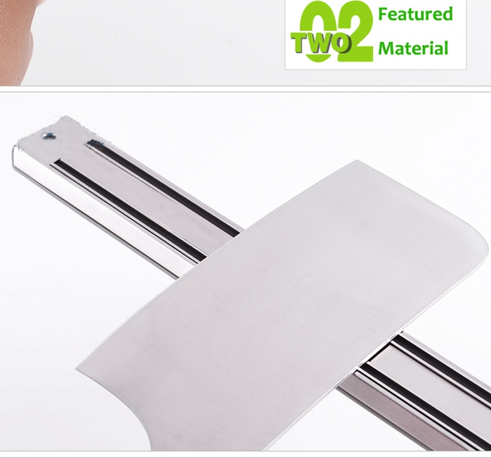 Stainless Steel Magnetic Bar Knife Wall Holder