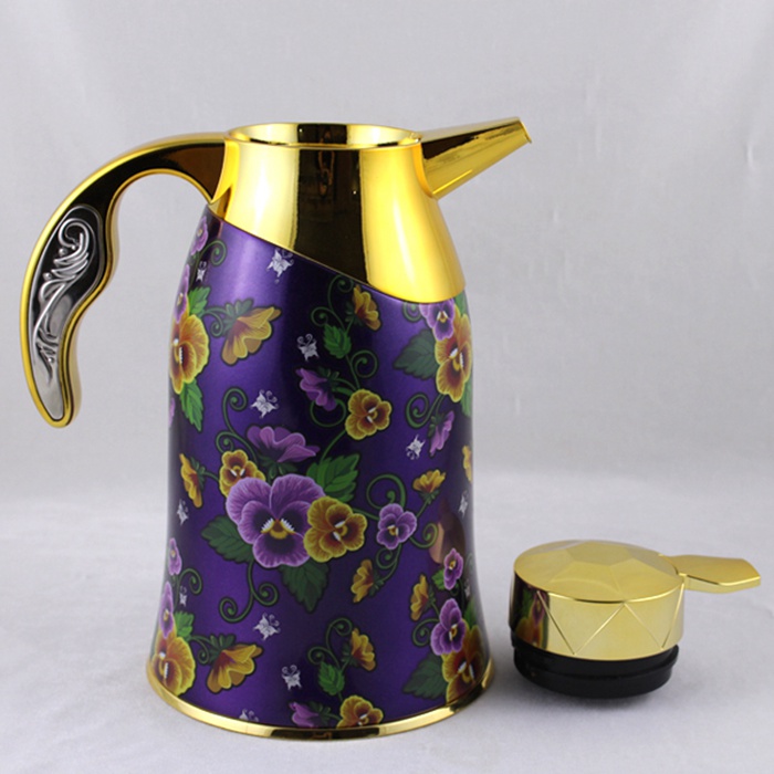  Wonderful New Design Pattern Glass Inner Vacuum Coffee Jug