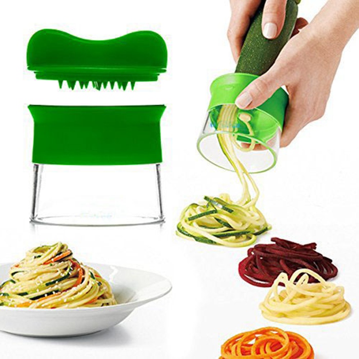 Hand-Held Spiralizer