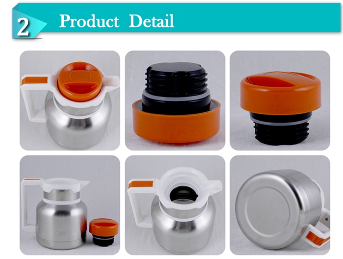 Wholesale High Vacuum Double Wall Stainless Steel Water Coffee Jug