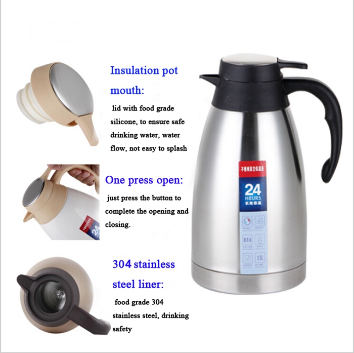 Wholesale Stainless Steel Water Coffee Jug
