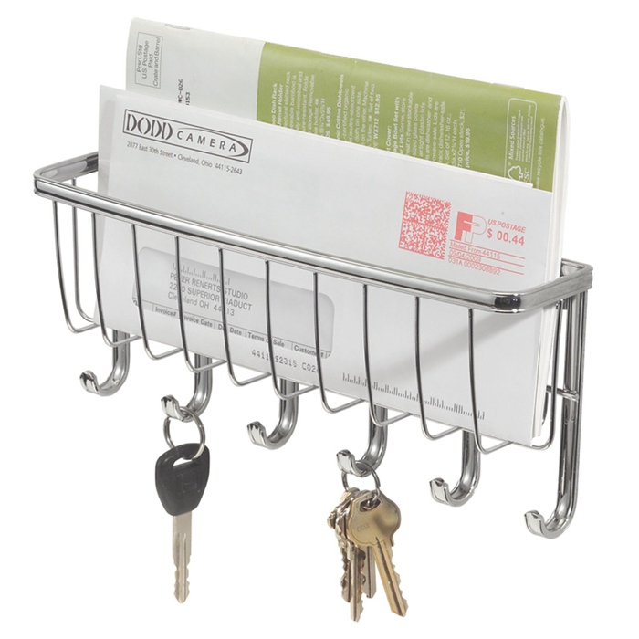 Key and Letter Storage Holder with Hook