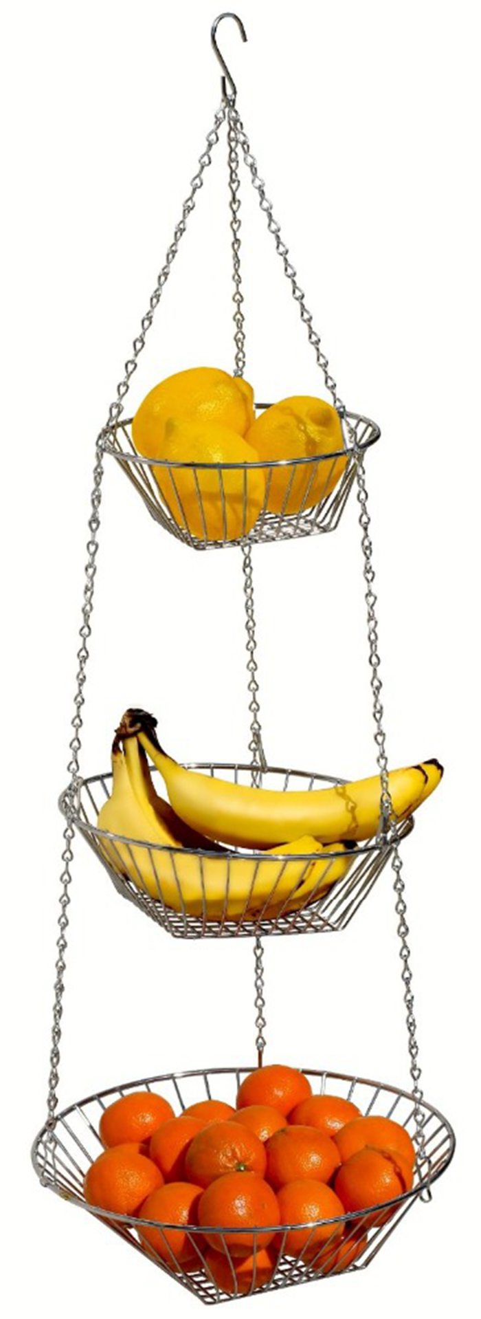 3 Tier Wire Hanging Fruit Basket