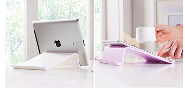 ABS Plastic Mobile Phone Tablet Desk Holder Stand 