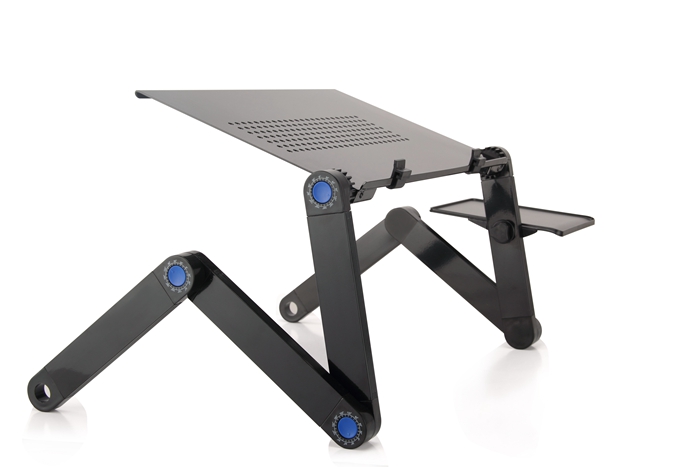 Stronger Durable Aluminum Notebook Stand Folding Laptop Desk