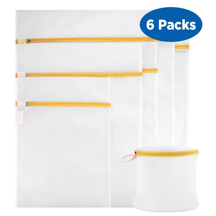 6PCS Clothes Washing Mesh Bag for Washing Machine