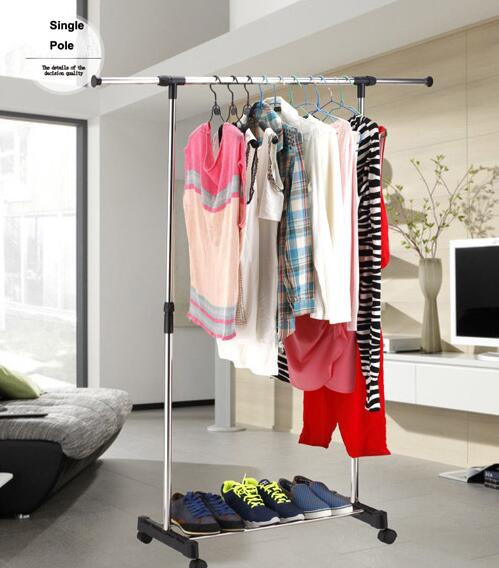 adjustable stainless steel clothes drying rack