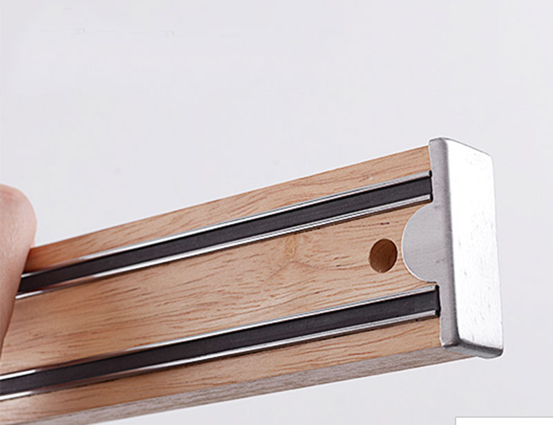 Wooden Magnetic Bar Knife Wall Holder