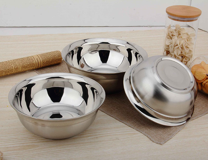 Double Layer Stainless Steel Mixing Bowl Set