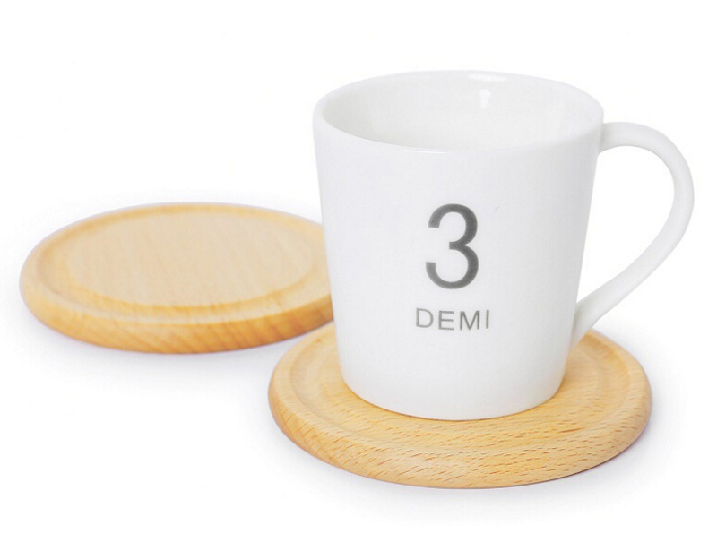 Wooden Coaster Cup Mat