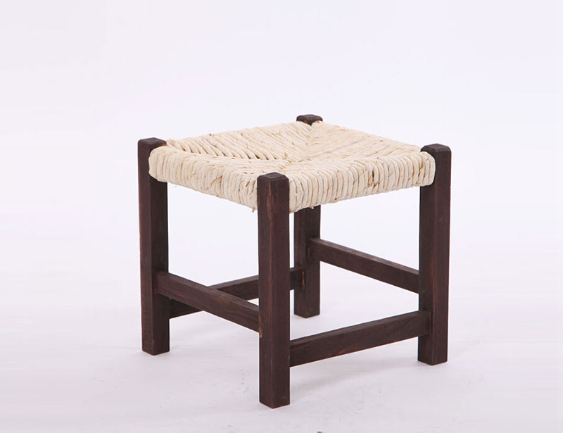 Craft Weaving Wooden Shoes Changing Stool