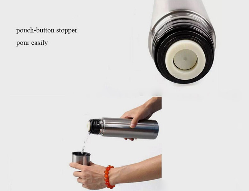 High Quality New Design Stianless Steel Double Layer Vacuum Flask