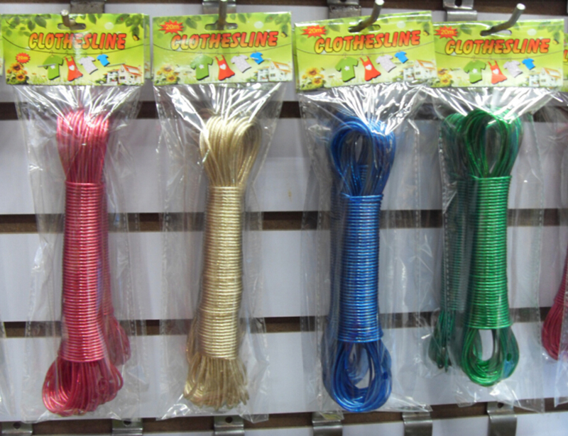 Steel PVC Outdoor Clothes Hanging Rope