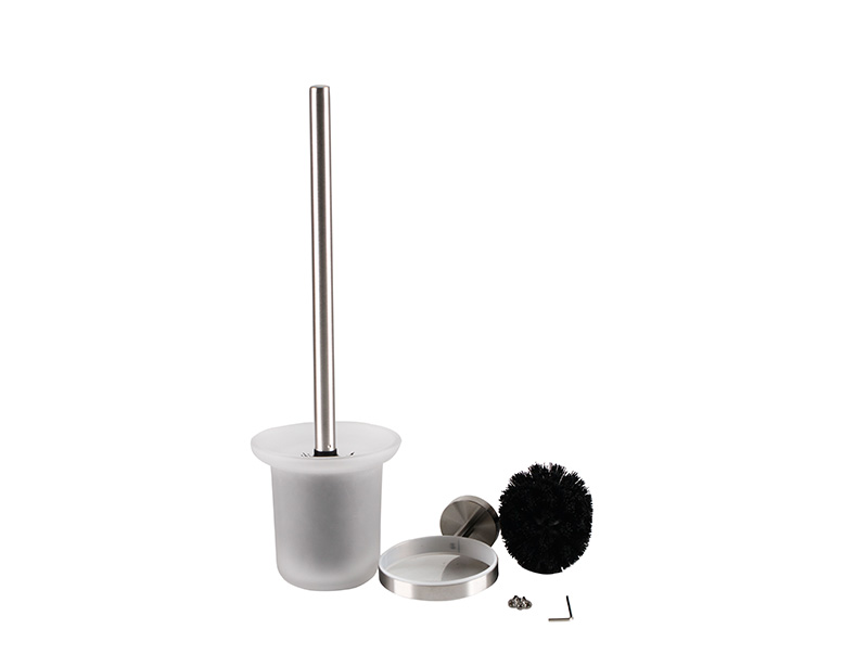 Stainless Steel Wall Hanging Toilet Brush and Holder Set