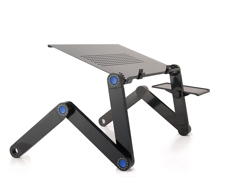 Stronger Durable Aluminum Notebook Stand Folding Laptop Desk