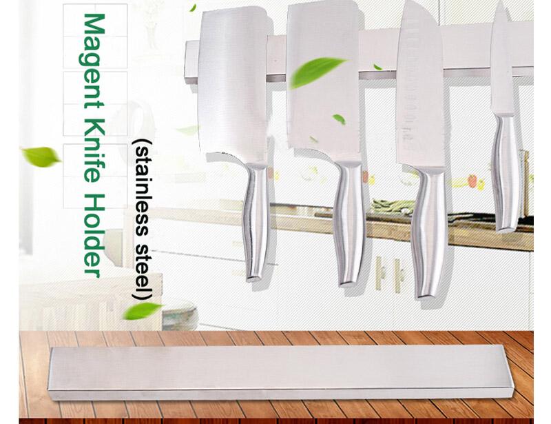 Stainless Steel Magnetic Bar Knife Wall Holder