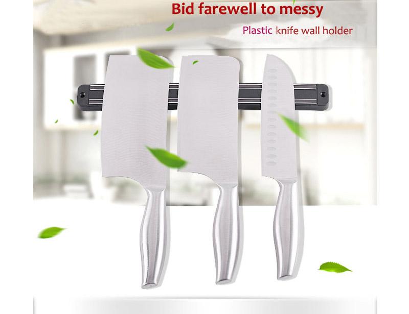 Plastic Magnetic Bar Knife Wall Holder