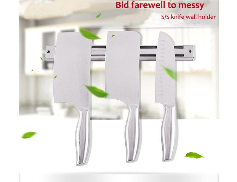 Stainless Steel Magnetic Bar Knife Wall Holder