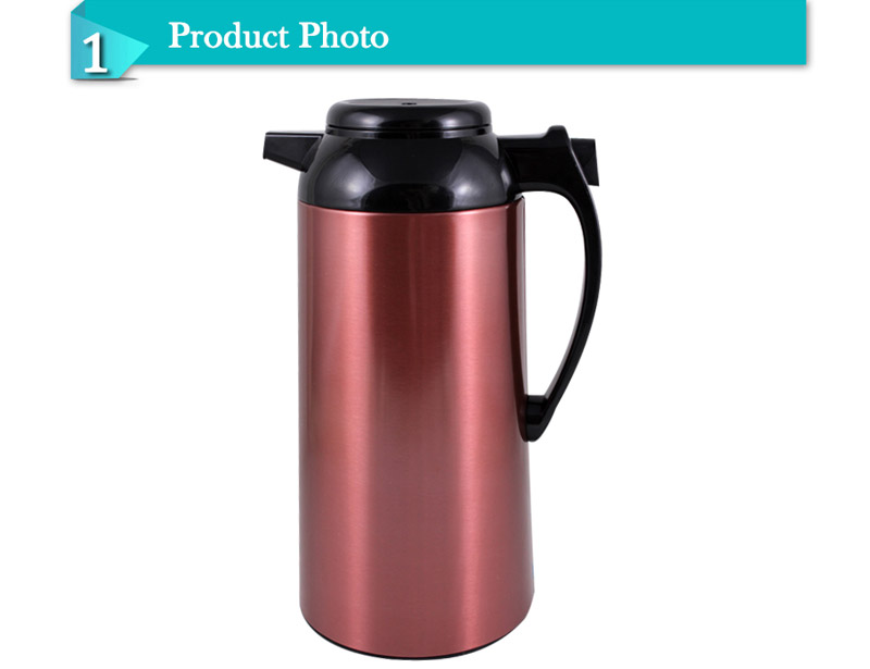 The Most Unique Design Glass Inner Vacuum Coffee Jug Thermos Flask