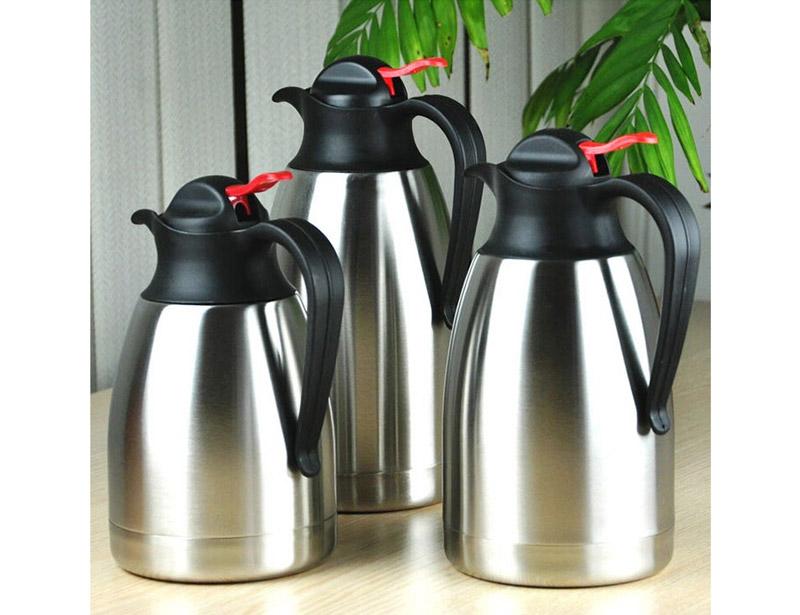 Durable Design Double Wall Stainless Steel Vacuum Goose Neck Coffee Kettle Thermos Flask