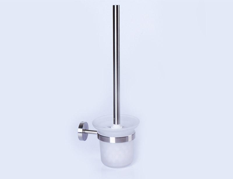 Stainless Steel Wall Hanging Toilet Brush and Holder Set